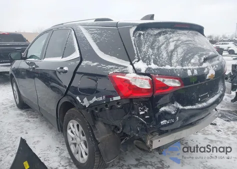 2020 Chevrolet Equinox Fwd Lt 1.5L Turbo из США, поврежденный, VIN 3GNAXKEV9LS630846